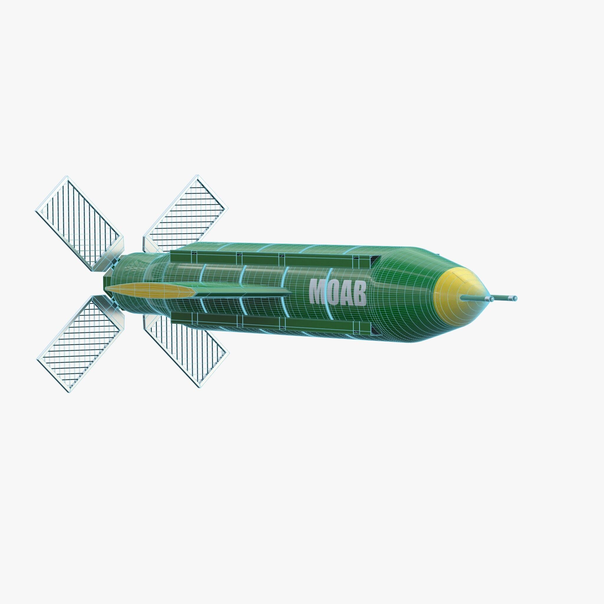 GBU 43 MOAB 3D model_5