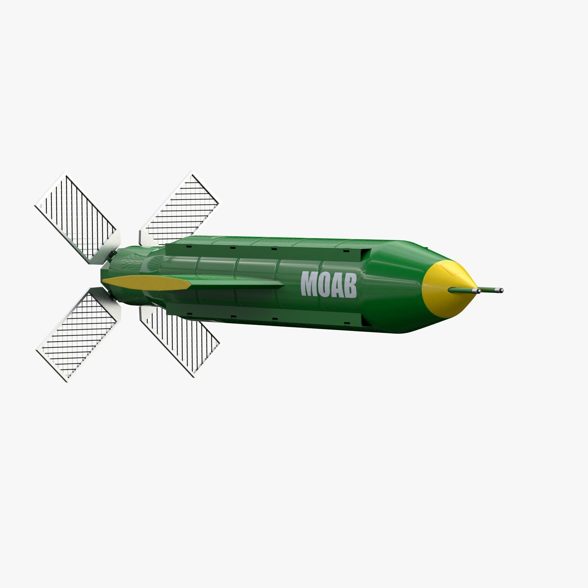 GBU 43 MOAB 3D model_2