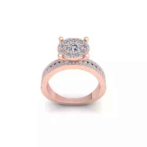 Small Stone Fancy Design 3d Model and Render