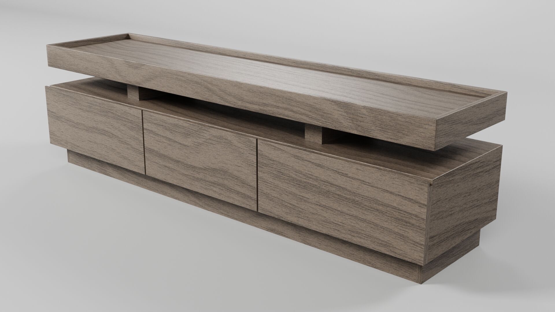 TV Rack CG25 3D model_6