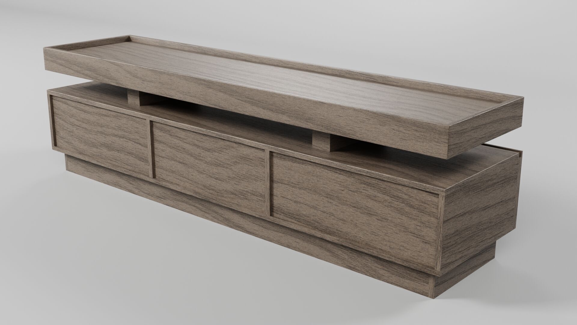 TV Rack CG25 3D model_7
