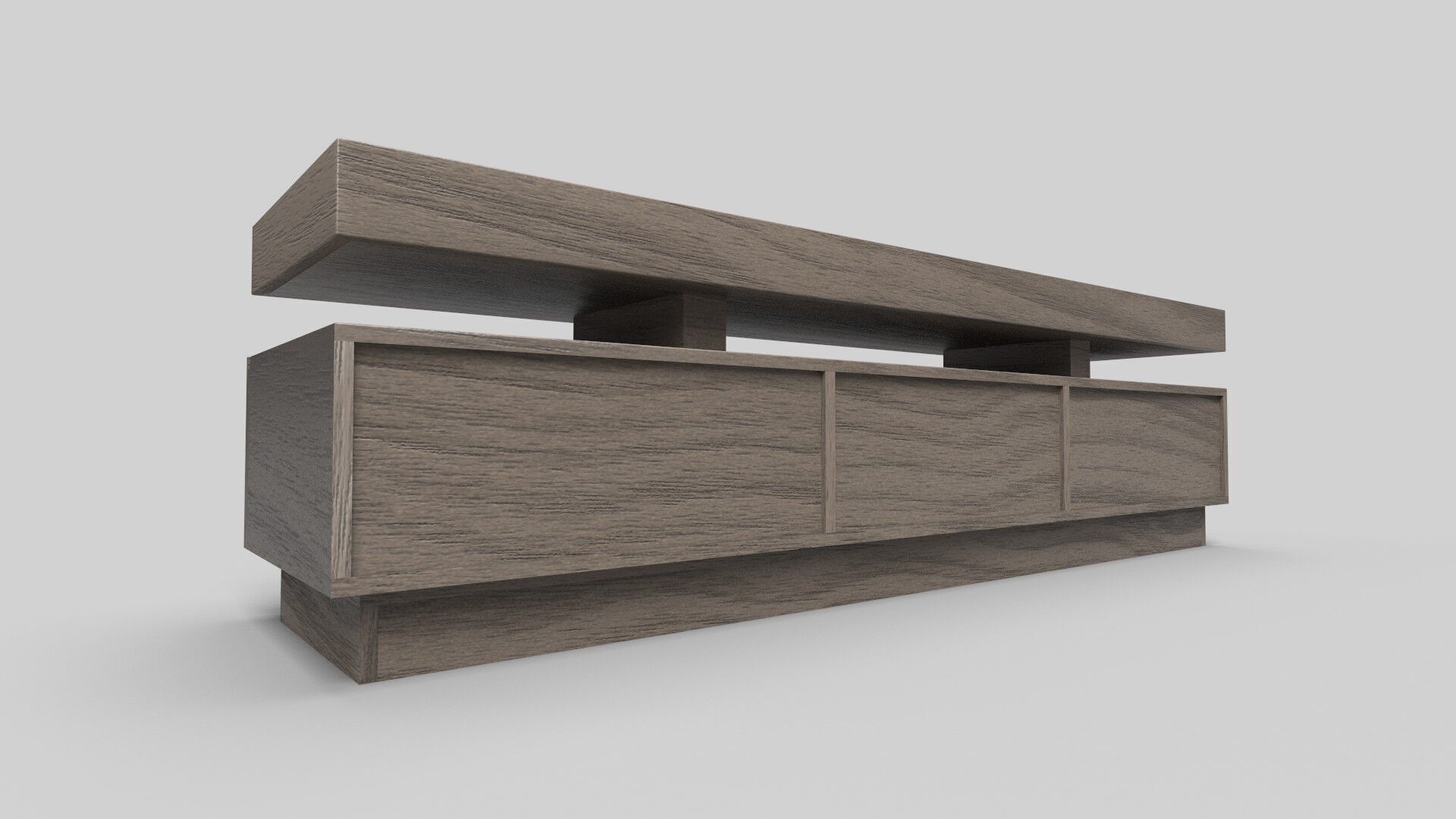 TV Rack CG25 3D model_2