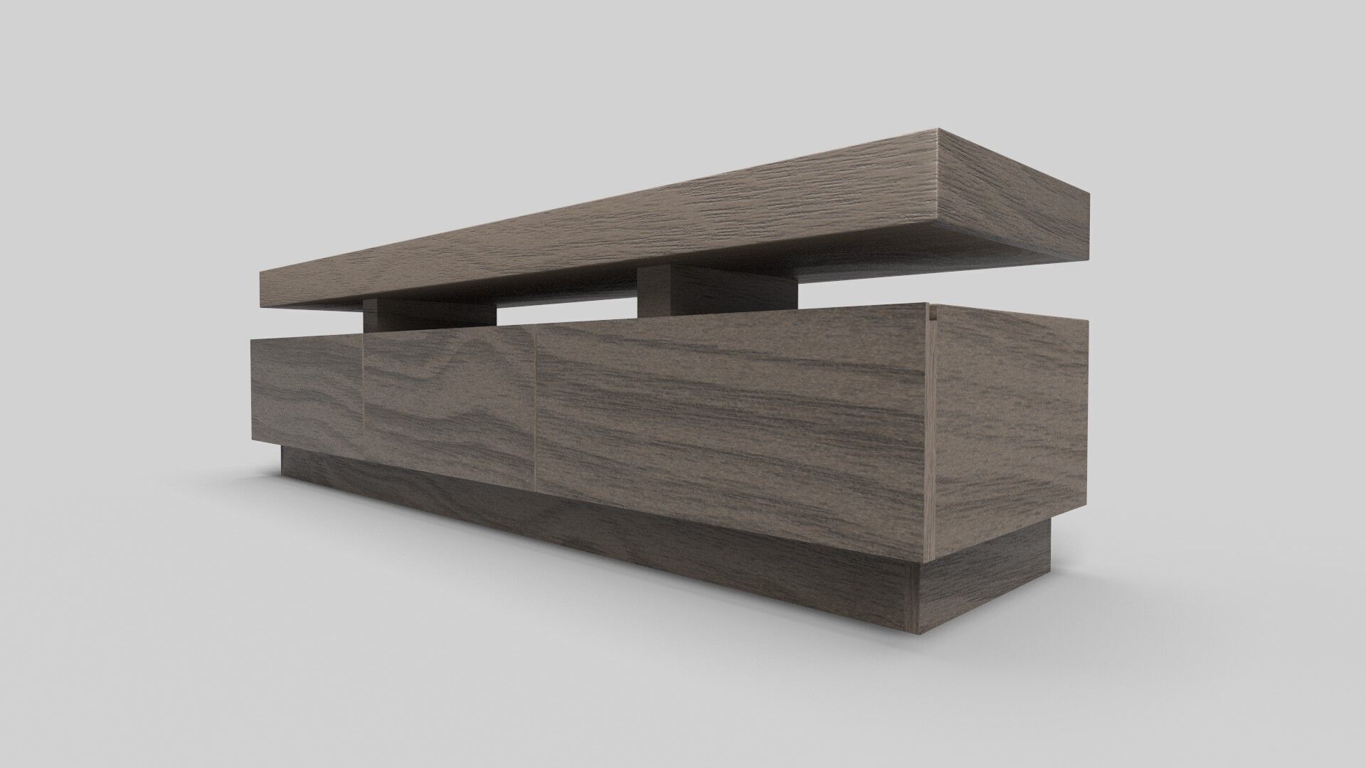 TV Rack CG25 3D model_1