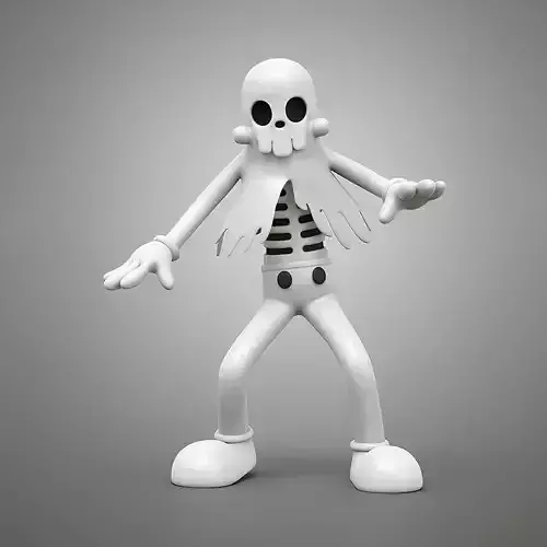Ghost from Swing You Sinners toy 3D print model