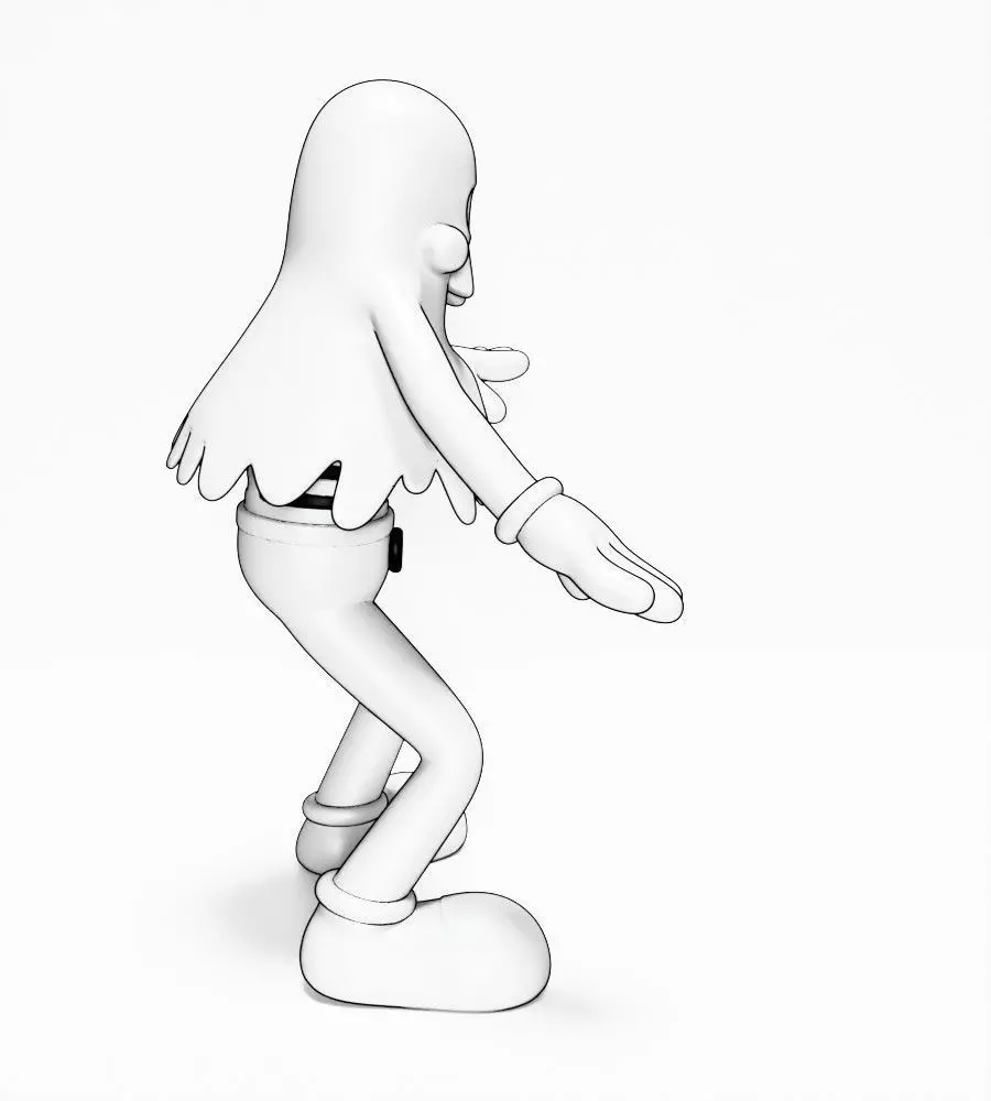Ghost from Swing You Sinners toy 3D print model_15