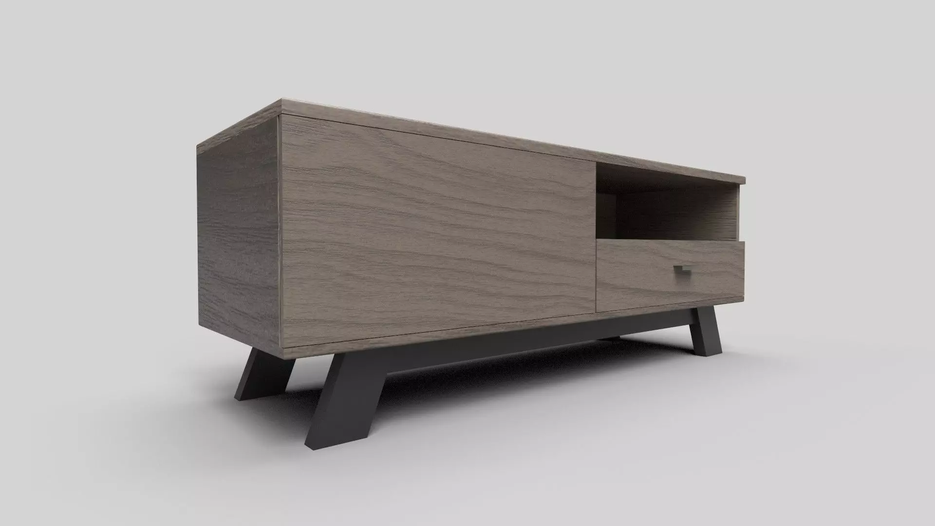 TV Rack CG26 3D model_0