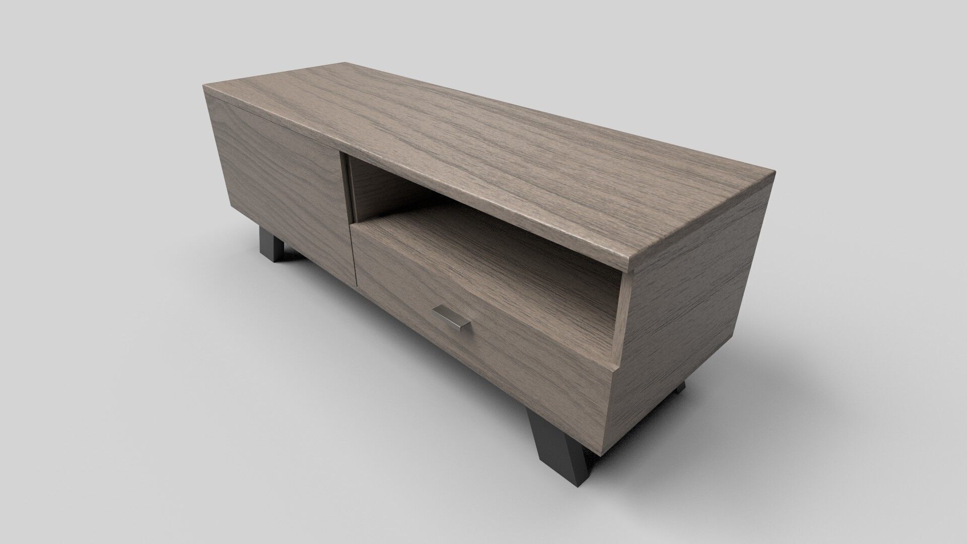 TV Rack CG26 3D model_4