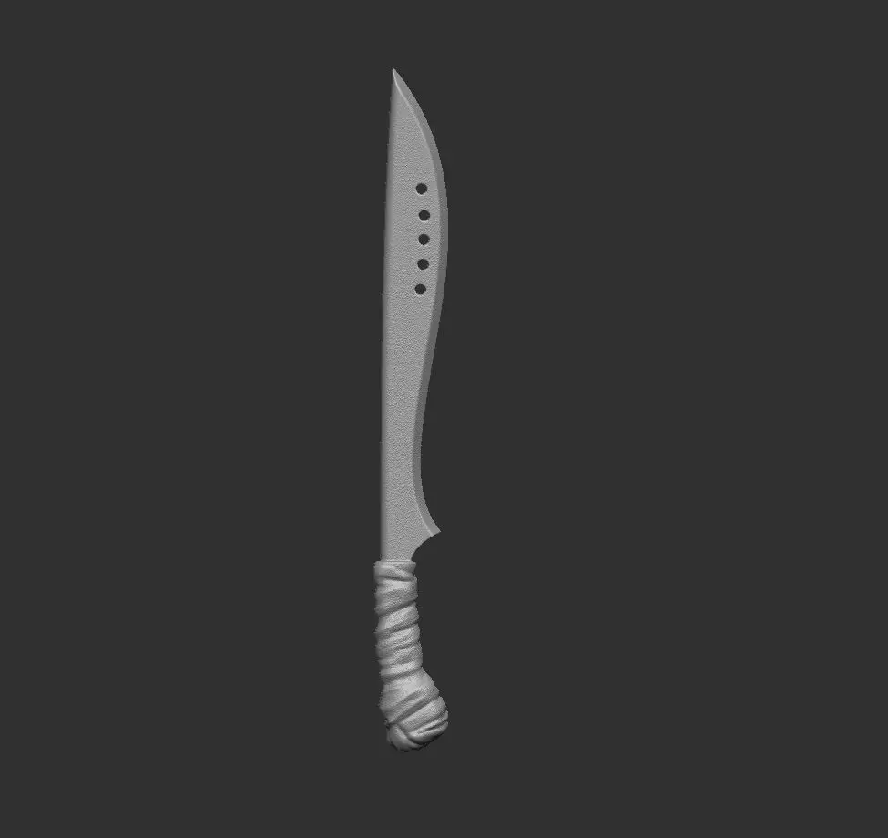 Book of Eli Action Figure Sword 3D print model_0