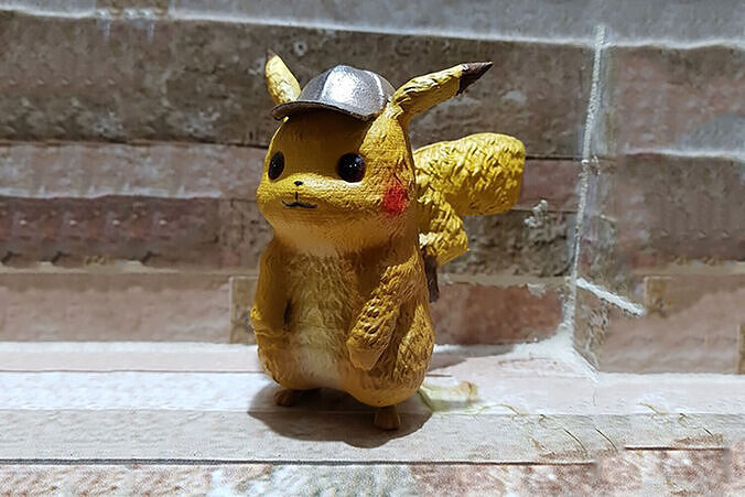 Detective Pikachu 3D Model Ready To Print 3D print model