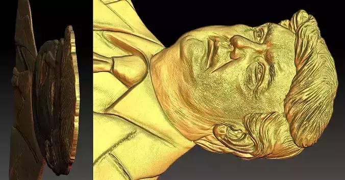 2 Donald Trump CNC Relief Model