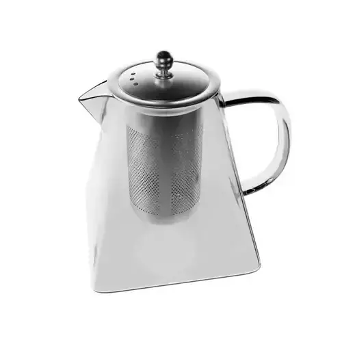 Glass Teapot 3D model