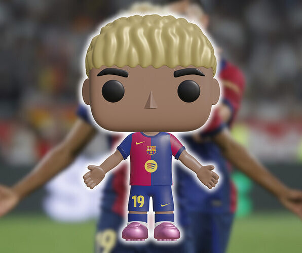 FUNKO LAMINE YAMAL 3D print model