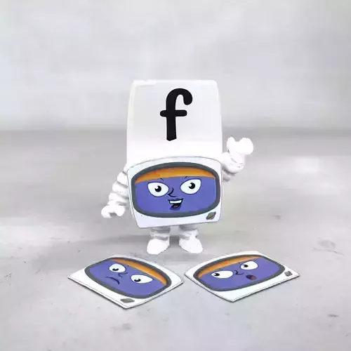 Alphablocks F Poseable Figure