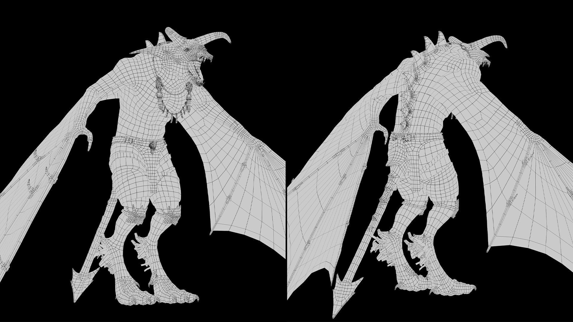 Shadowmoon Low-poly 3D model_38