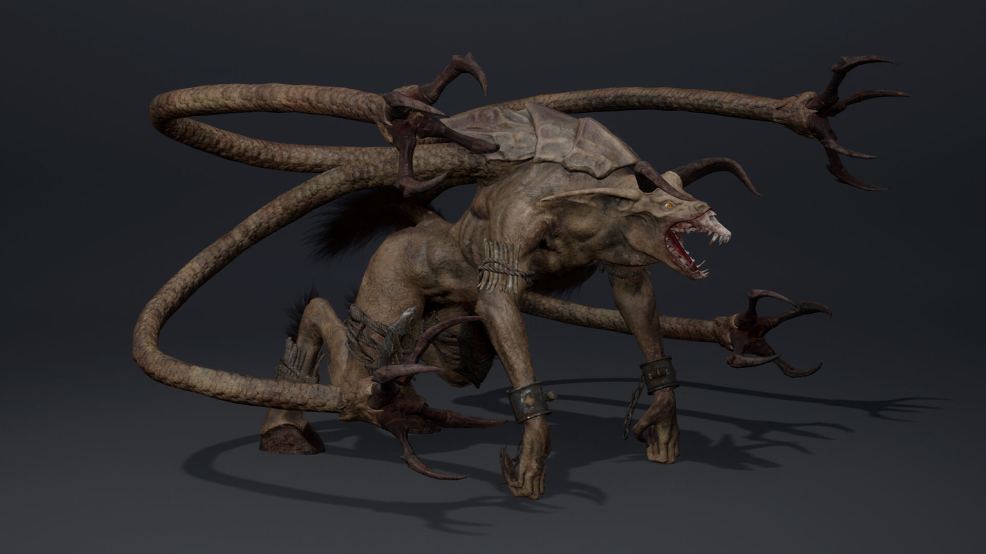 Shadownight Low-poly 3D model_19