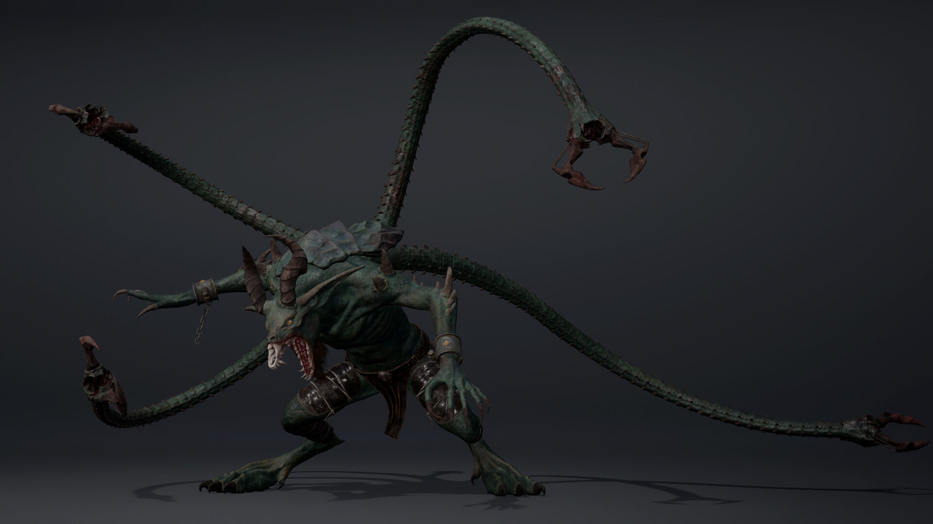 Shadownight Low-poly 3D model_9