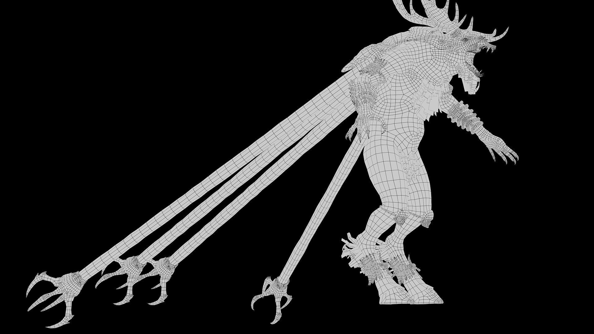 Shadownight Low-poly 3D model_36