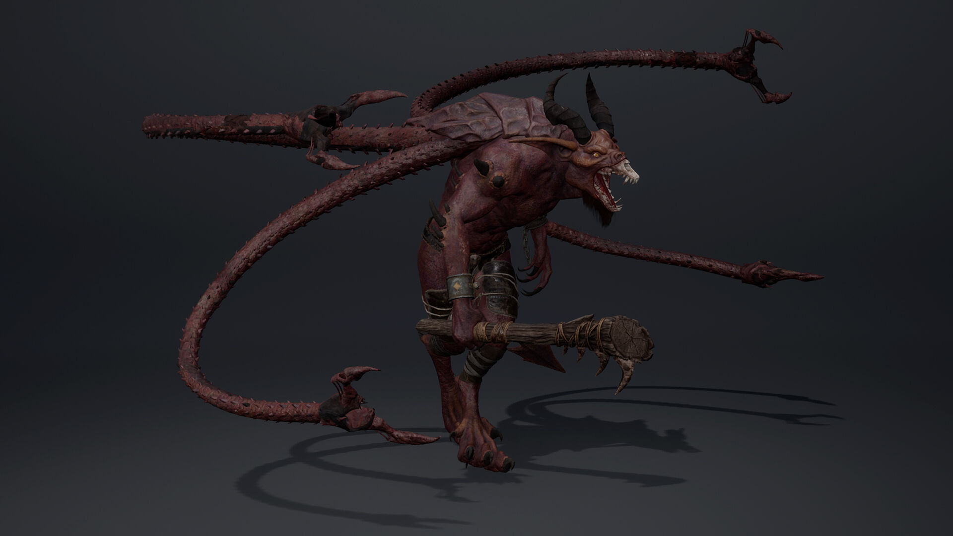 Shadownight Low-poly 3D model_11