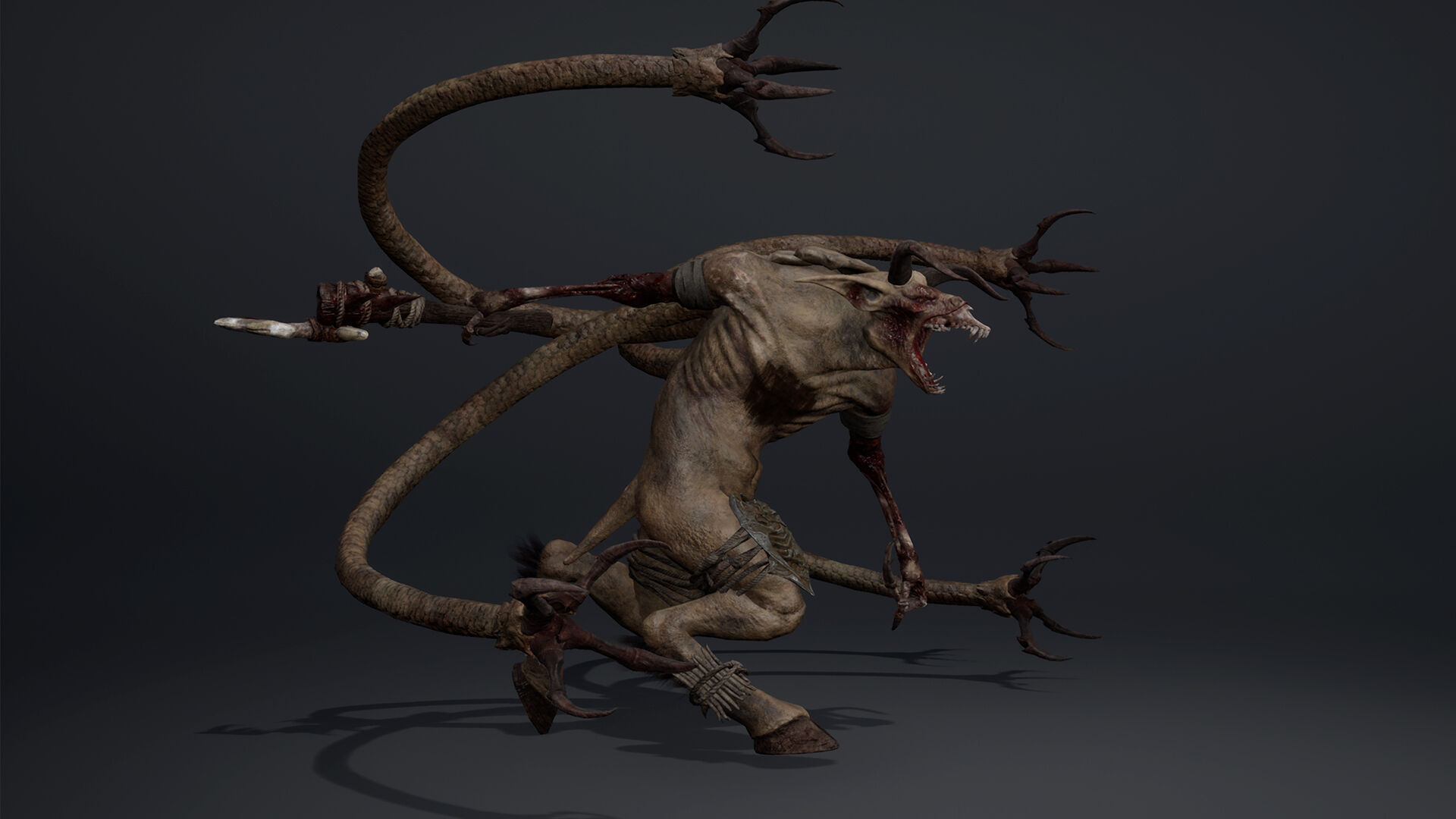 Shadownight Low-poly 3D model_29