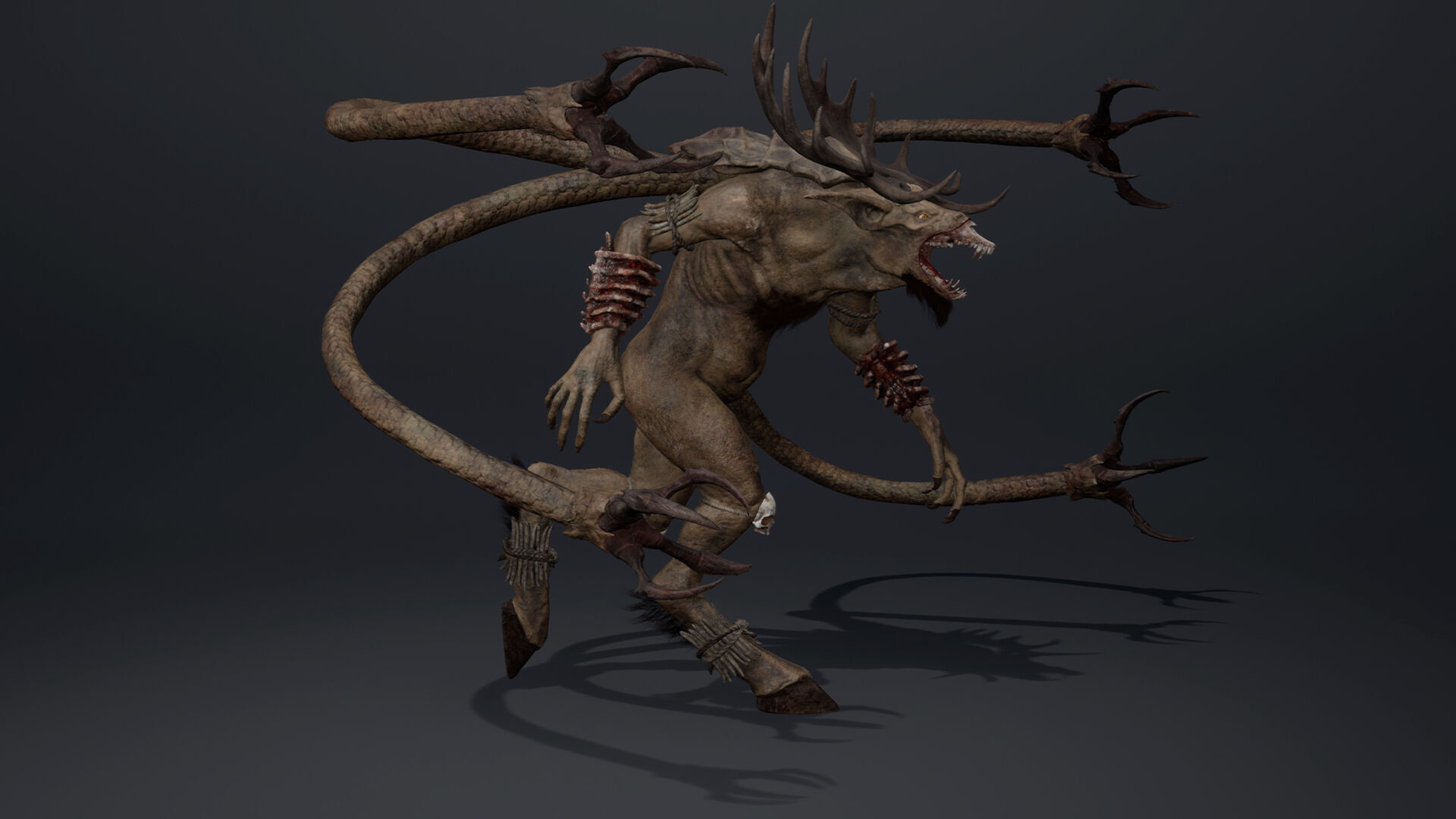 Shadownight Low-poly 3D model_25