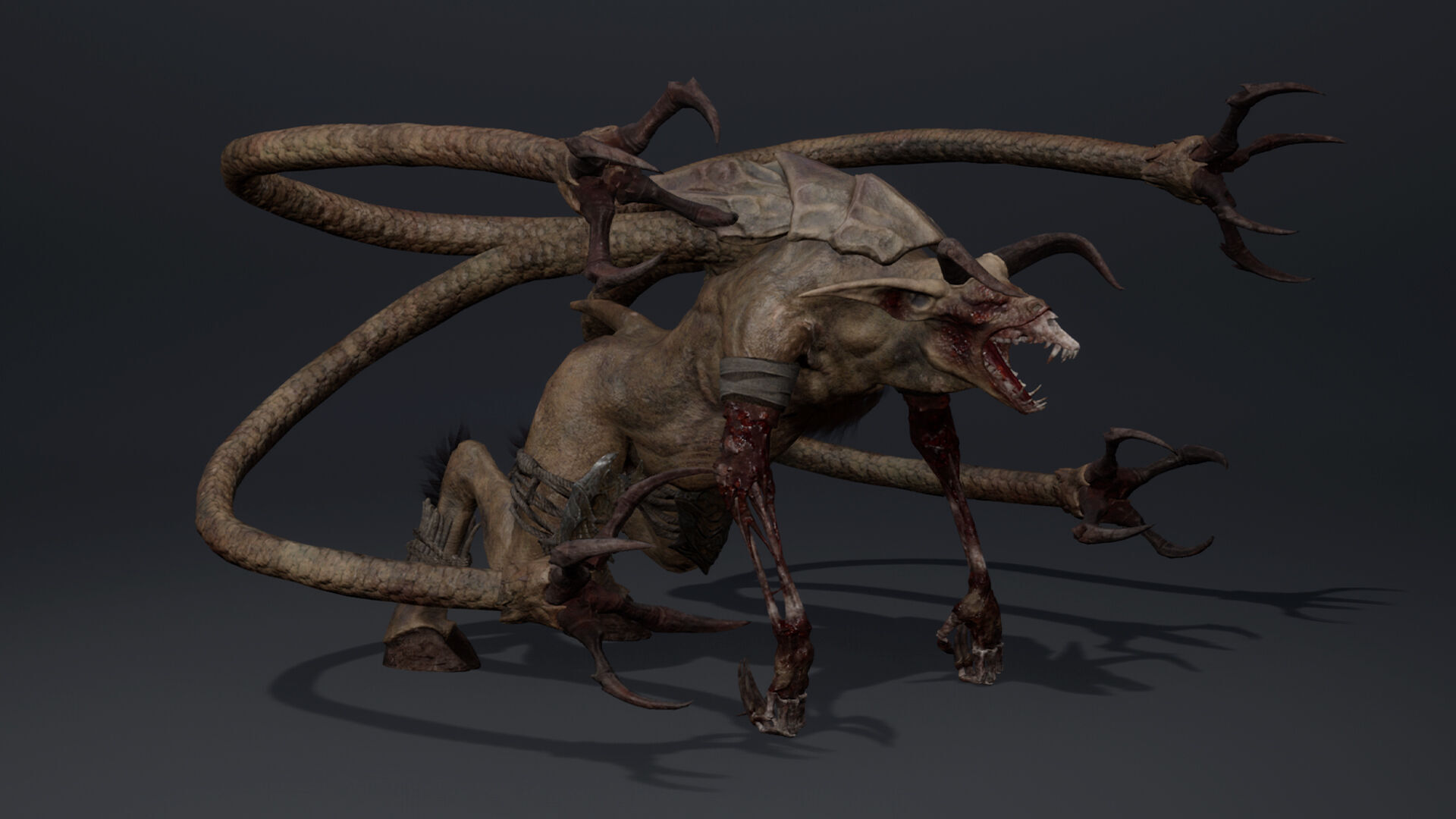 Shadownight Low-poly 3D model_31