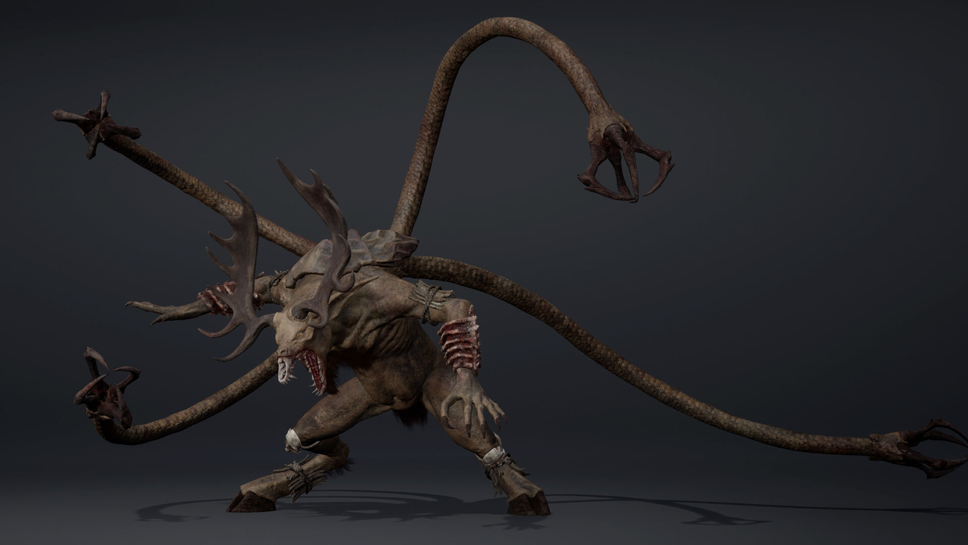 Shadownight Low-poly 3D model_24