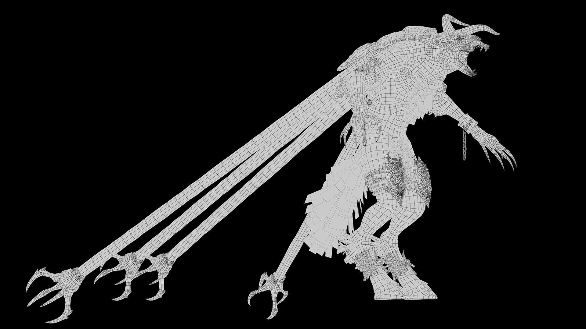 Shadownight Low-poly 3D model_38