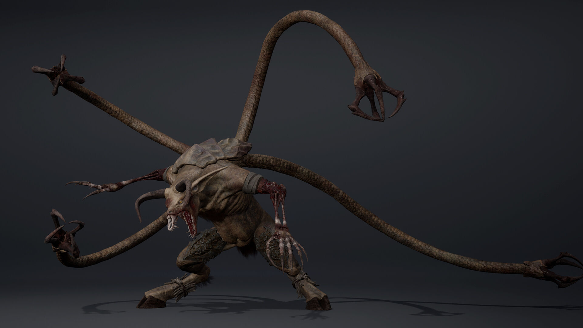 Shadownight Low-poly 3D model_30