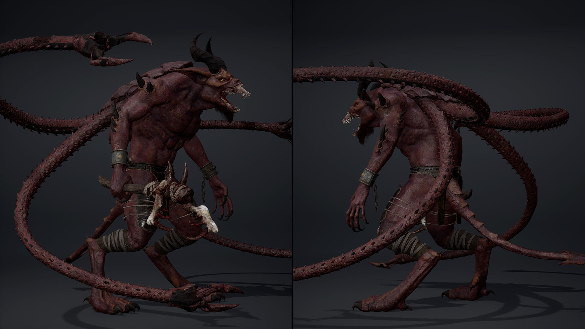 Shadownight Low-poly 3D model_10