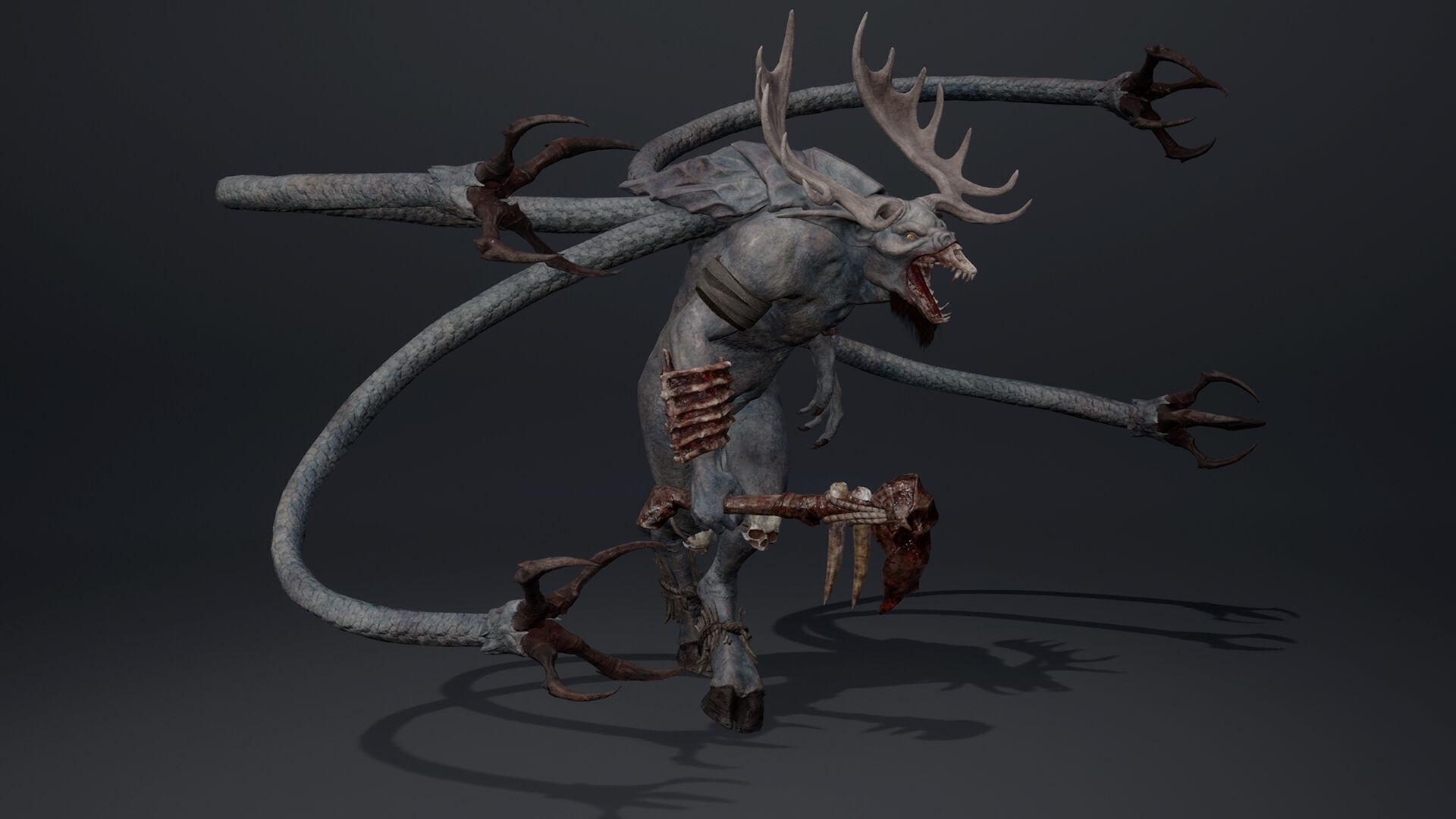 Shadownight Low-poly 3D model_20