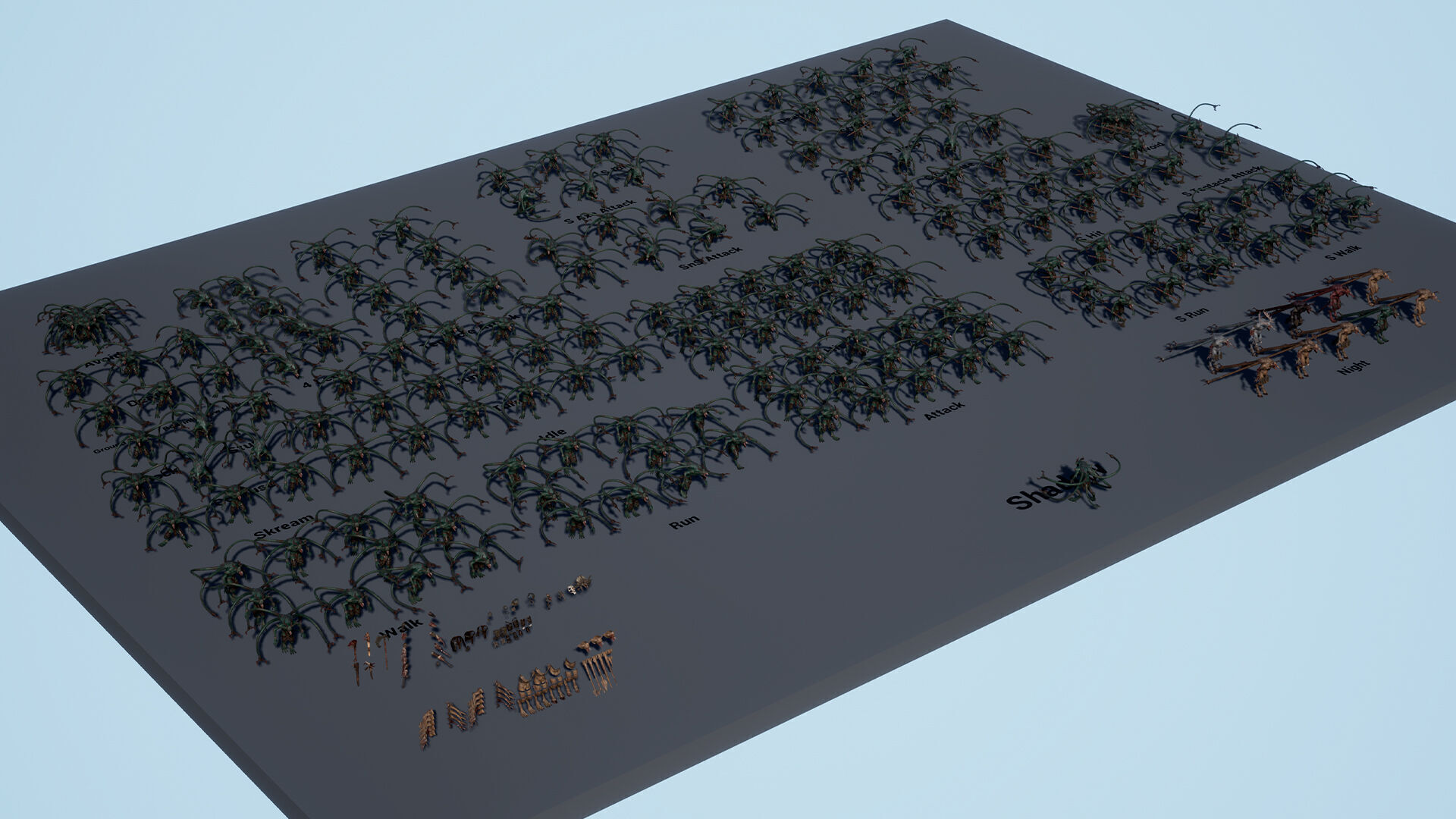 Shadownight Low-poly 3D model_7