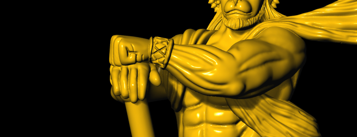 Hanuman Locket 3D 3D print model_7