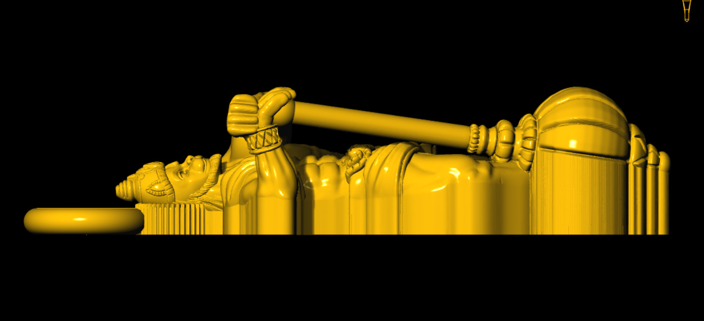 Hanuman Locket 3D 3D print model_2