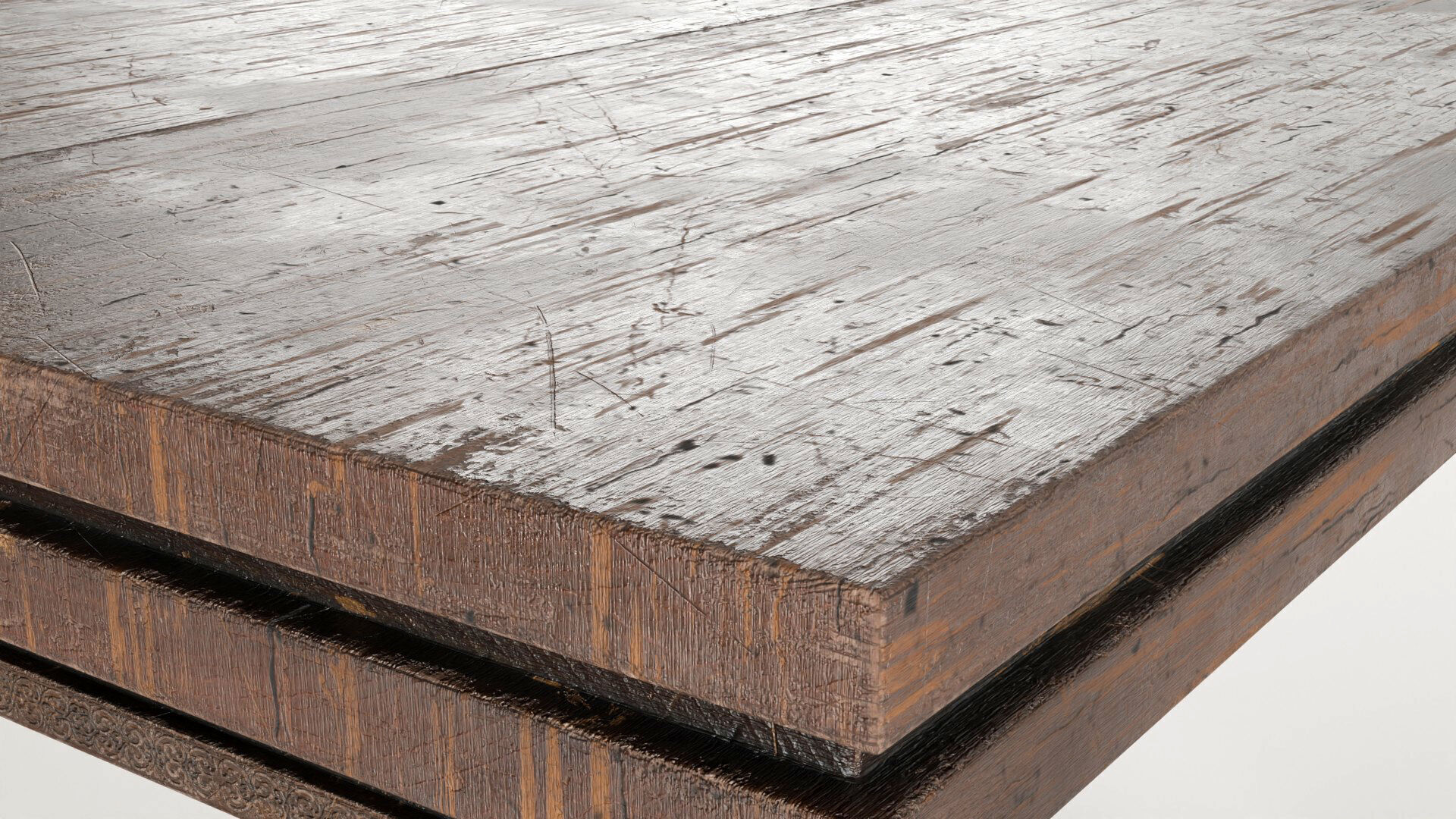 old table 3D model_6