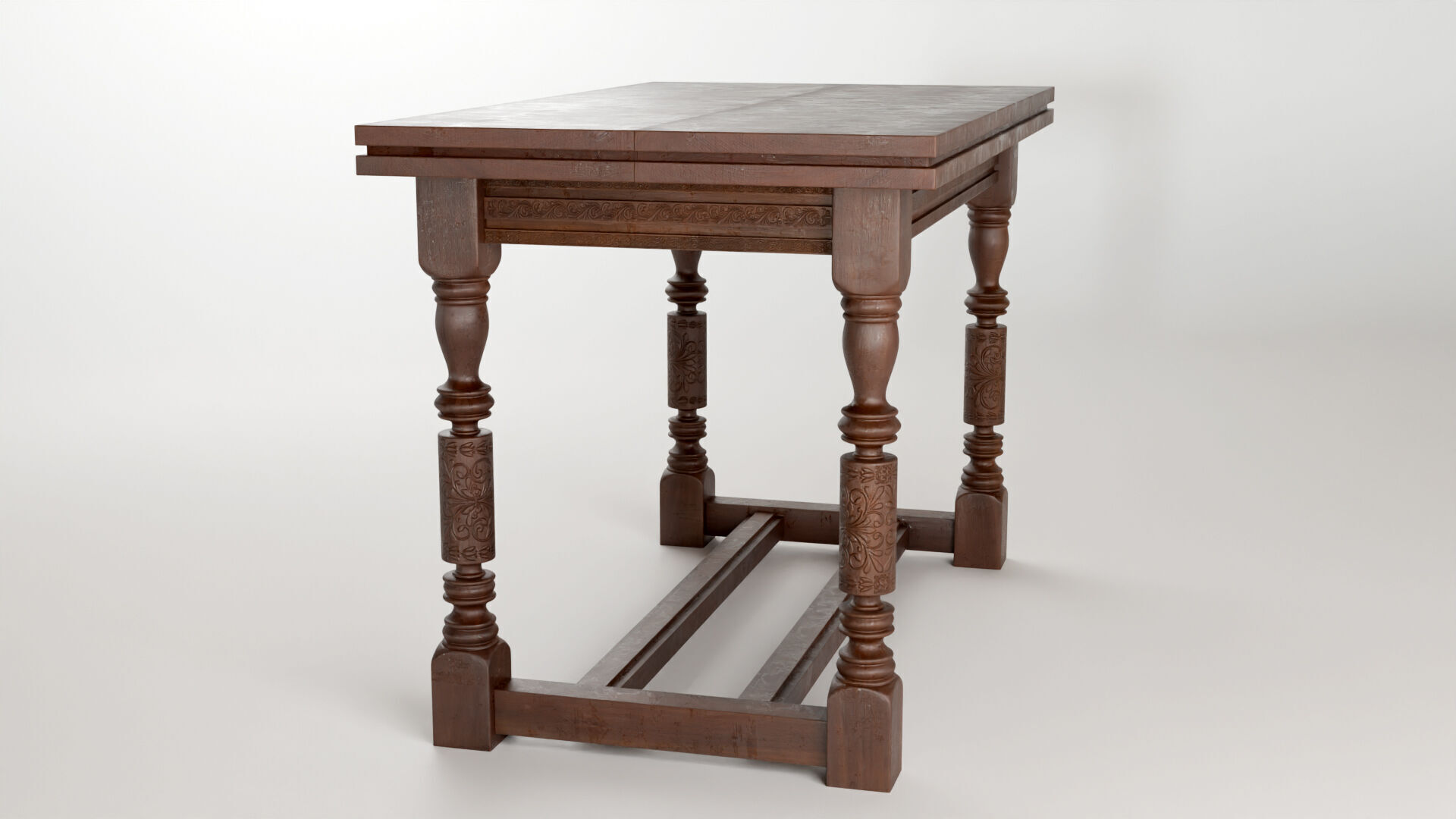 old table 3D model_9