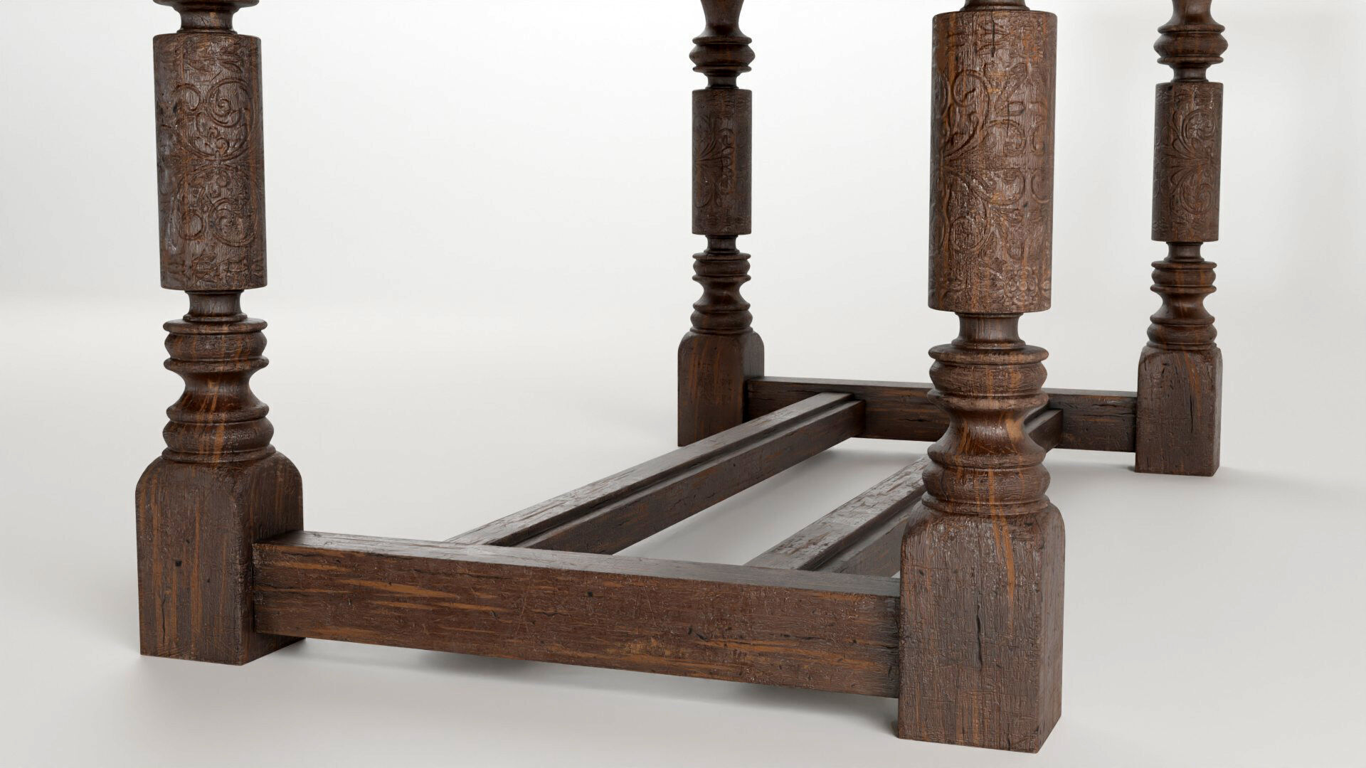 old table 3D model_5