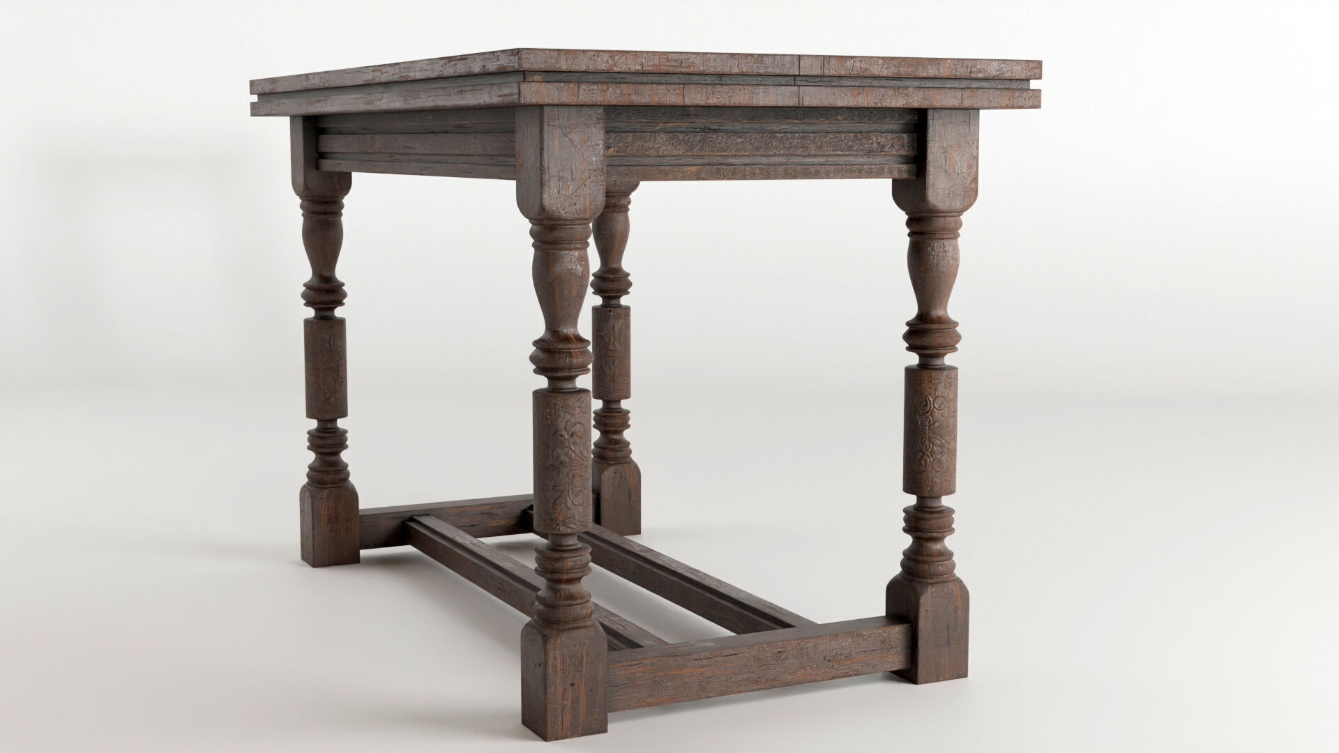 old table 3D model_1