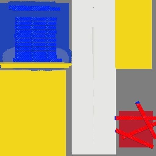 Fantasy Sword Low-poly 3D model_12