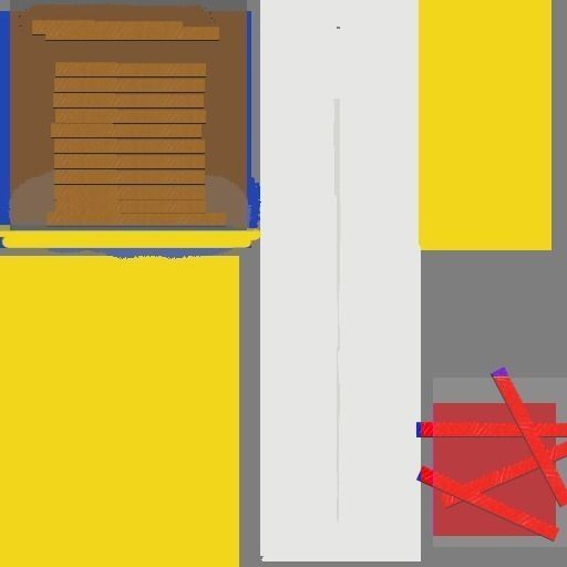 Fantasy Sword Low-poly 3D model_13