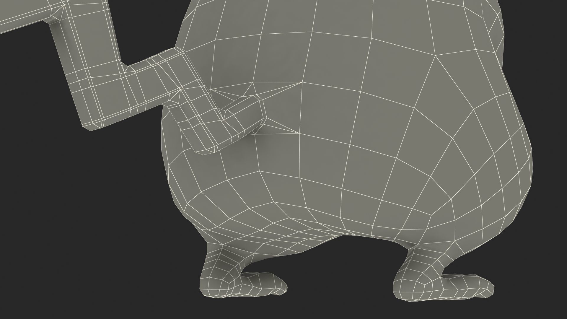 Pikachu Character Sad Fur 3D model_22