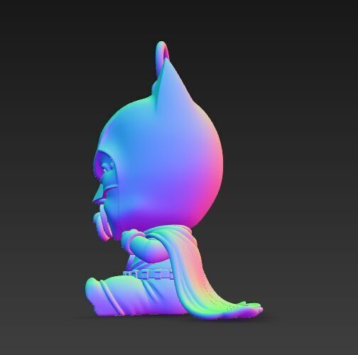 Dark Heroes Collection 6Piece 3D Keychain Model Set 3D print model_23