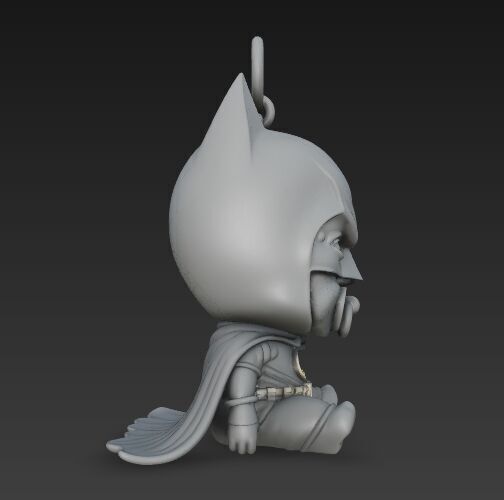 Dark Heroes Collection 6Piece 3D Keychain Model Set 3D print model_20