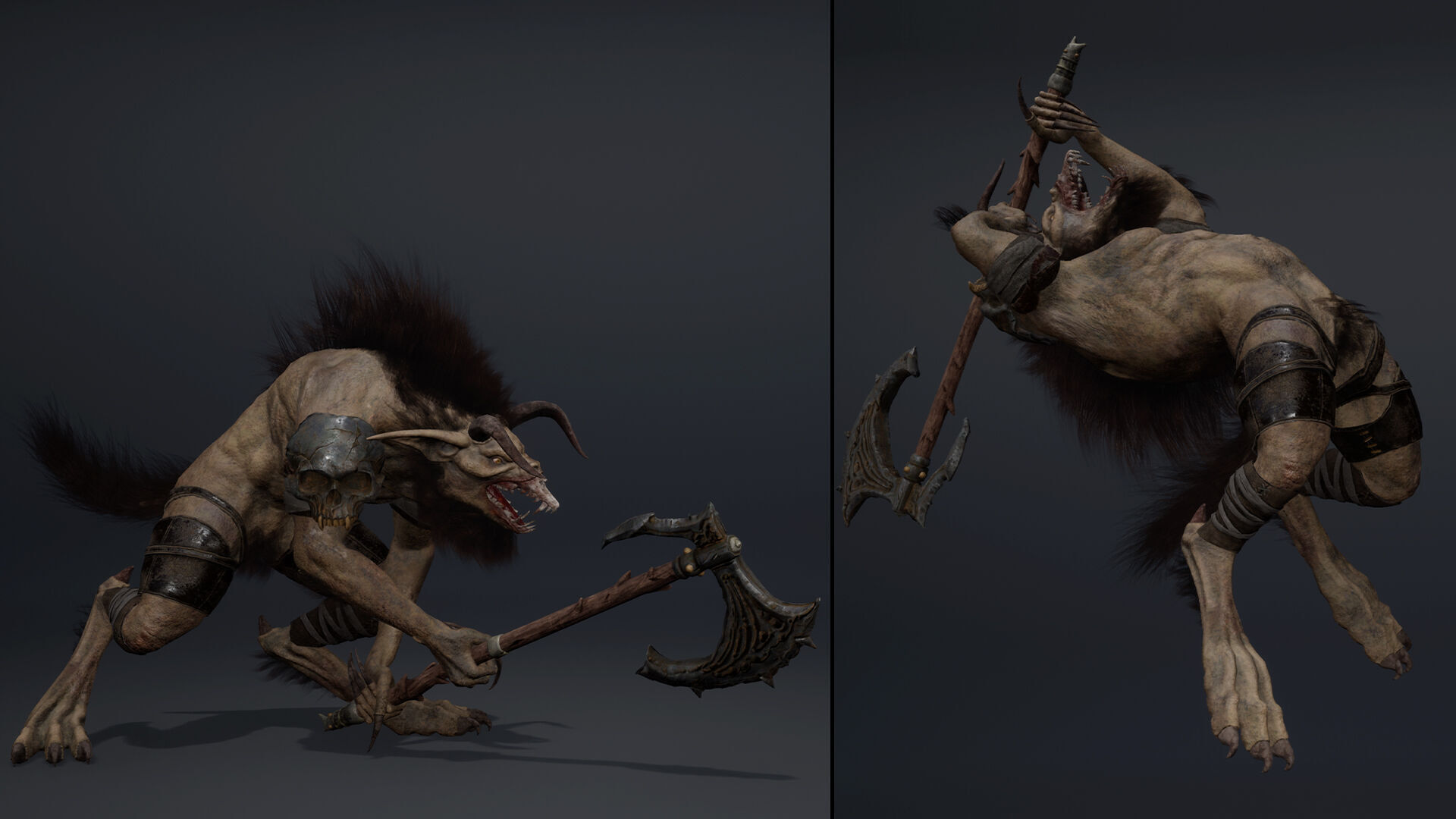 Shadowclaw Low-poly 3D model_26