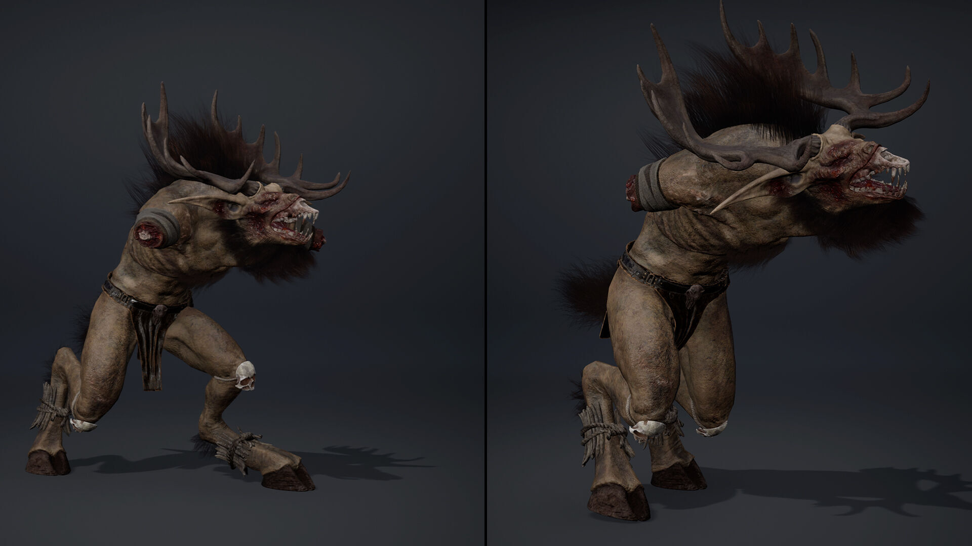 Shadowclaw Low-poly 3D model_35