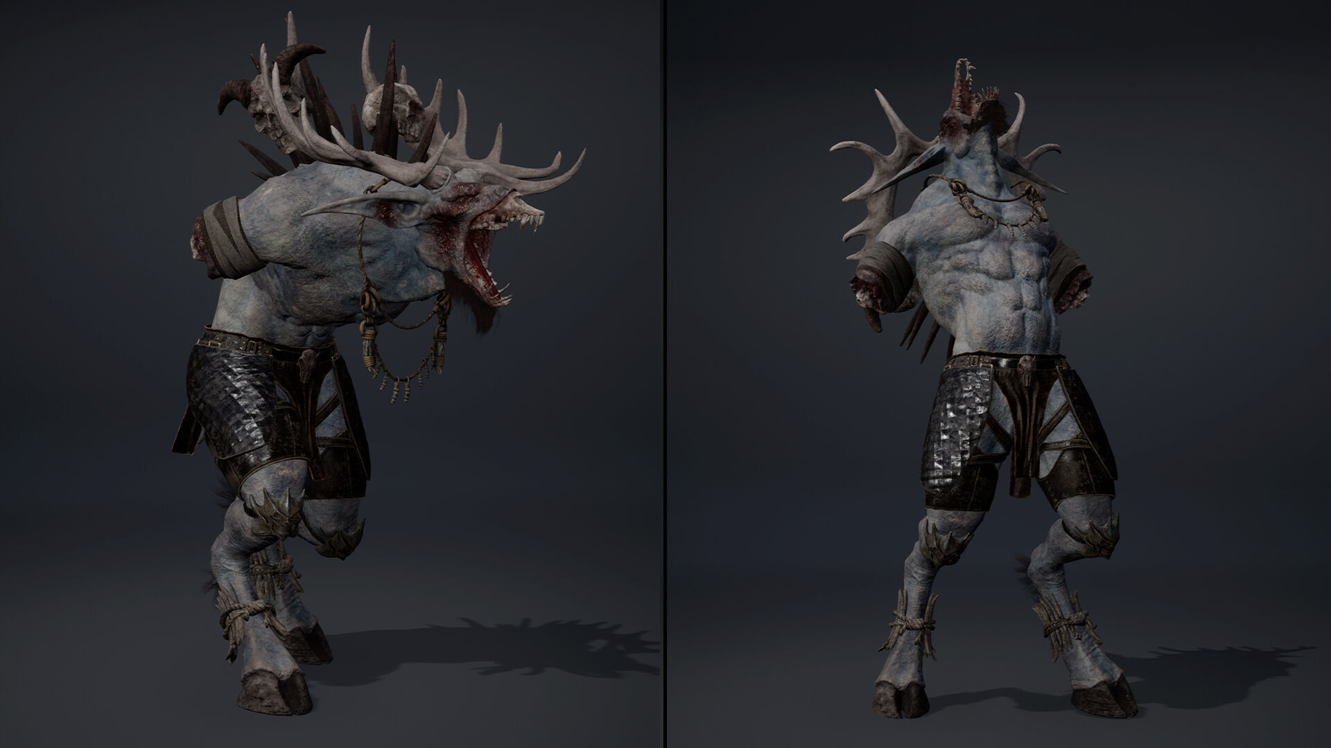 Shadowclaw Low-poly 3D model_36