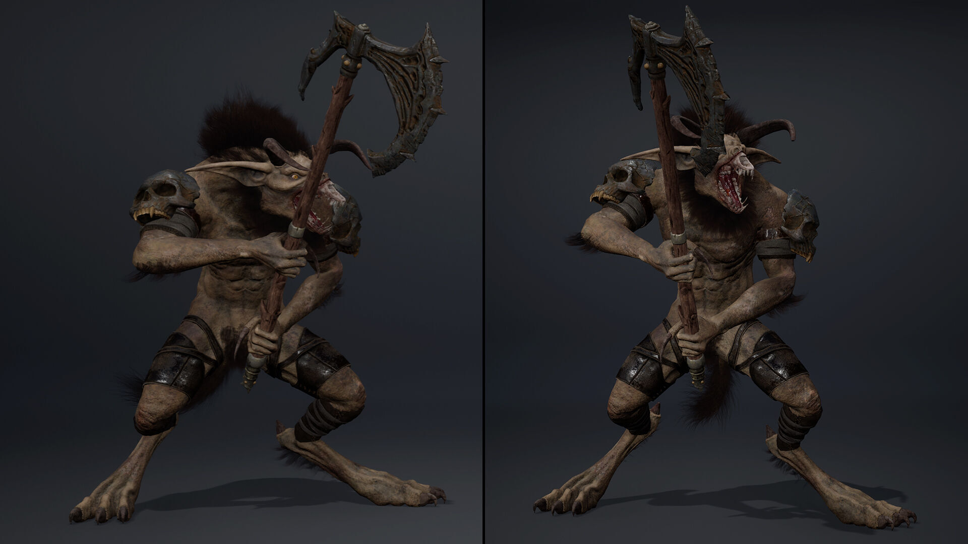 Shadowclaw Low-poly 3D model_27