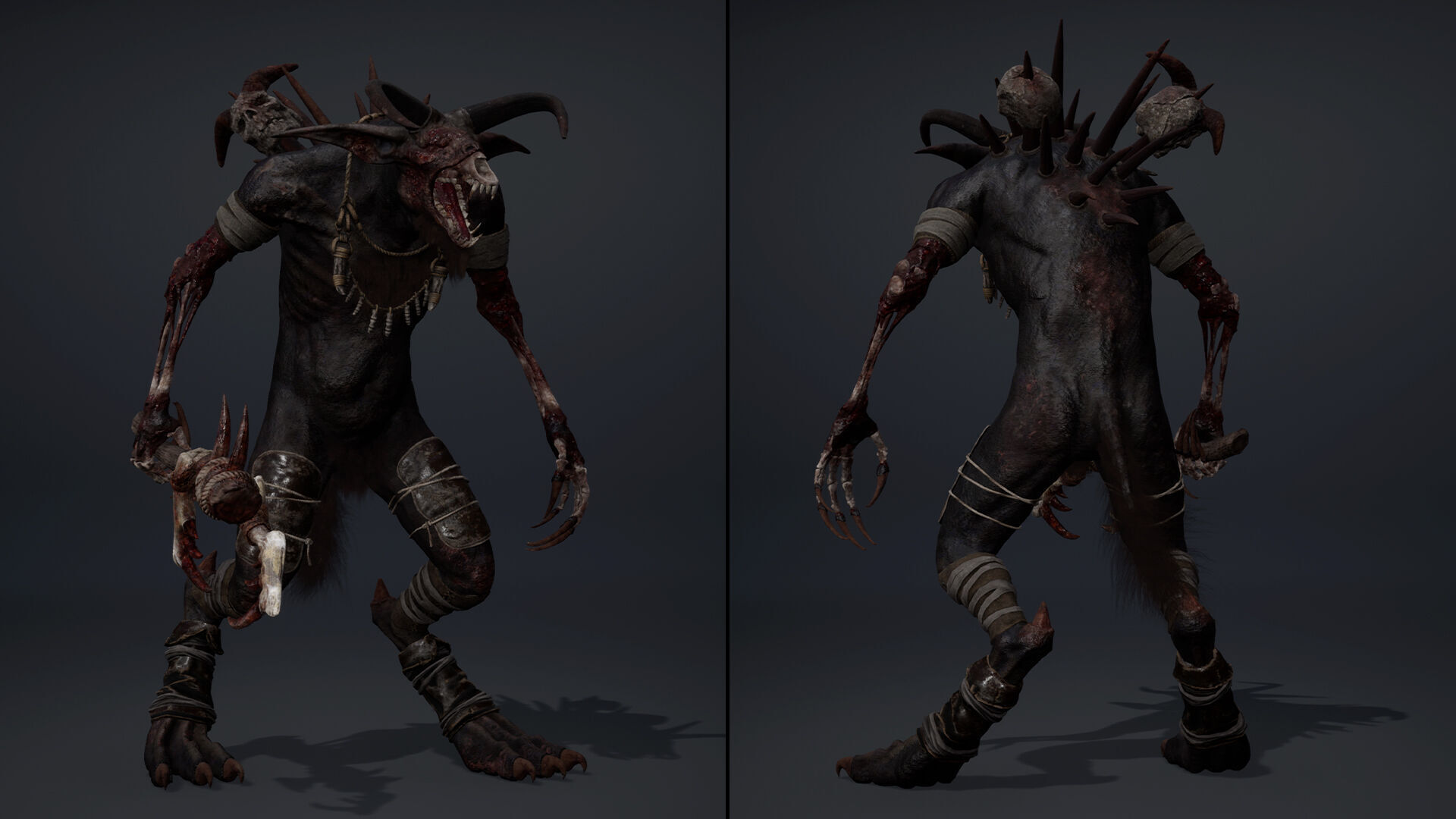 Shadowclaw Low-poly 3D model_18