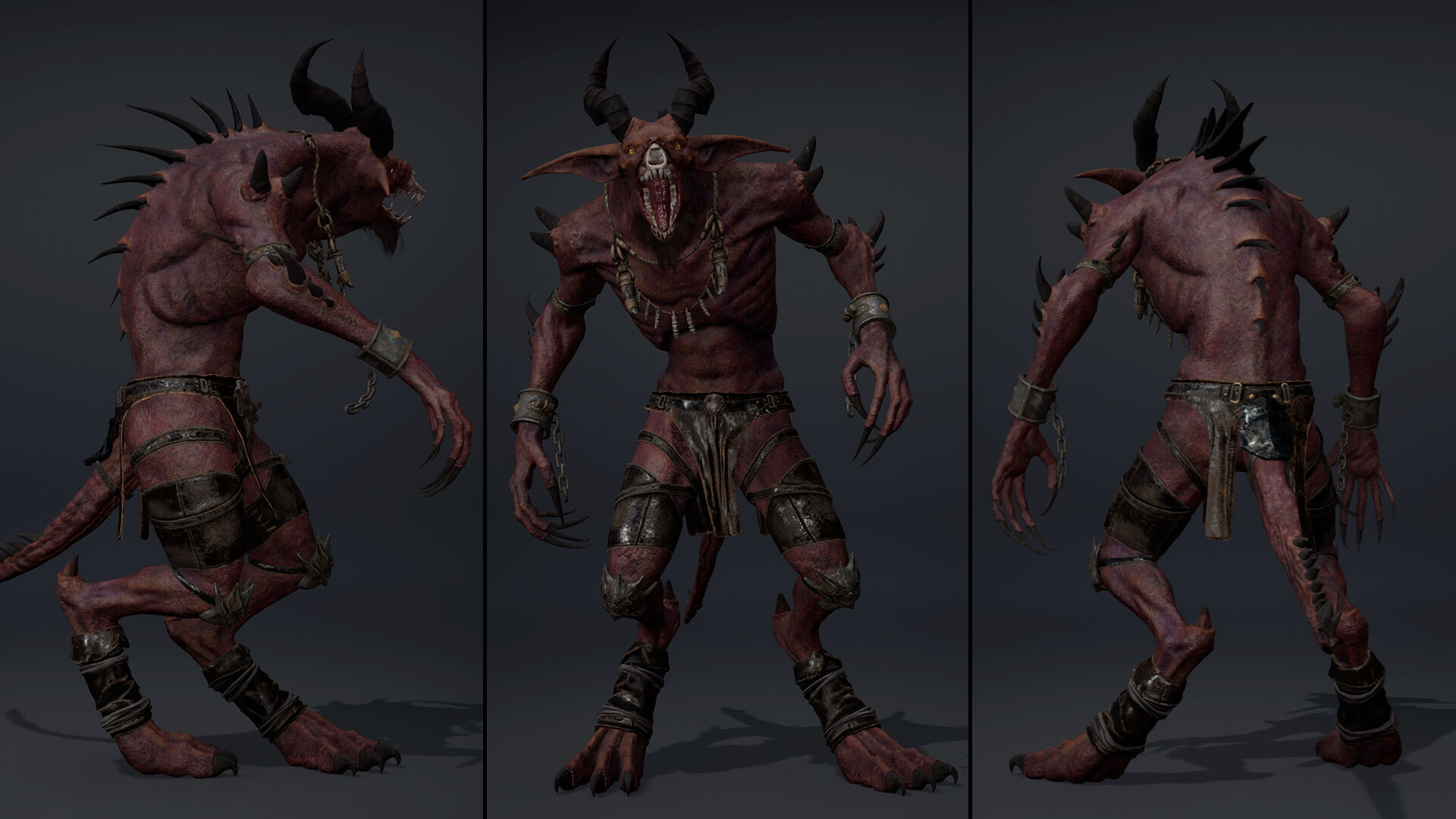 Shadowclaw Low-poly 3D model_31