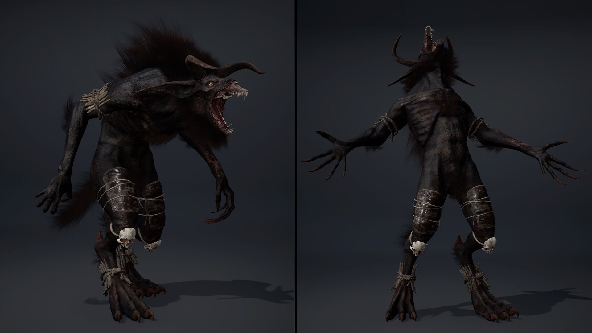 Shadowclaw Low-poly 3D model_38