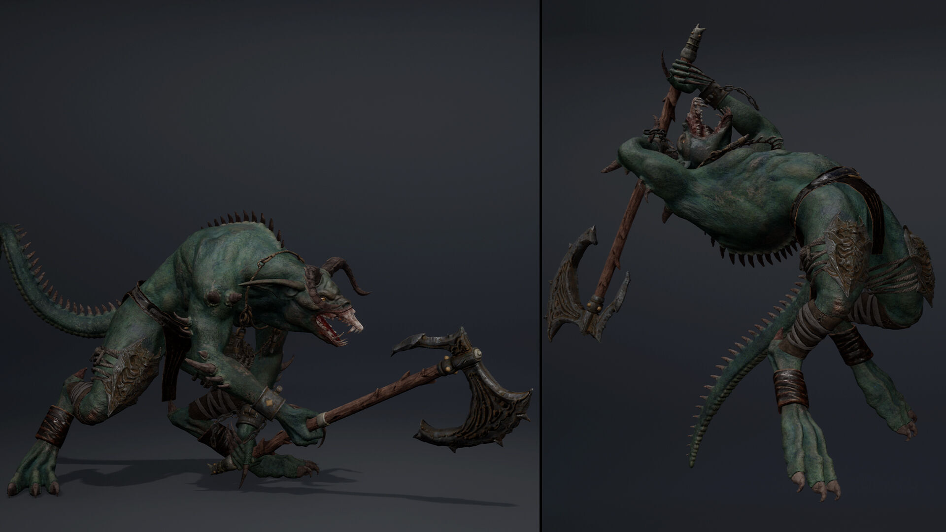 Shadowclaw Low-poly 3D model_25